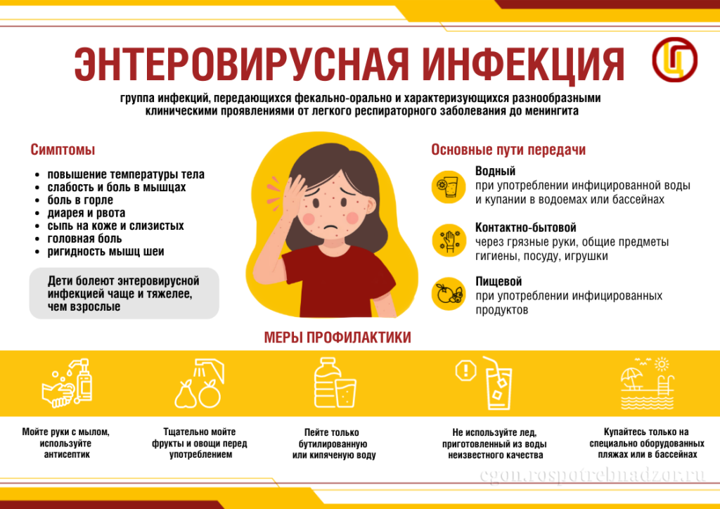Профилактика энтеровирусной инфекции